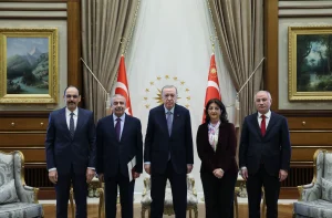 Son dakika haberine göre Cumhurbaşkanı Recep Tayyip Erdoğan, DEM Parti