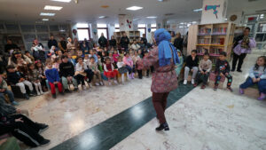 Kahramanmaraş’ta düzenlenen çocuklara yönelik masal dinletisi, miniklere unutulmaz bir hafta